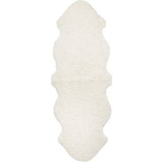 Skinnwille, Curly Fåreskind 60x180 cm White
