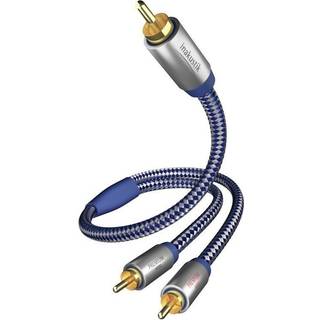 Inakustik Premium subwoofer Y kabel (1x RCA - 2x RCA) | 5 meter