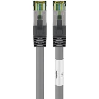 CAT 8.1 S/FTP netværkskabel med CAT 6A stik | Blå | 20 meter | PRIS-MATCH