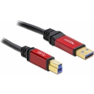 DeLOCK USB ladeadapter kabel (USB A USB B) | 1,00 meter | PRIS-MATCH