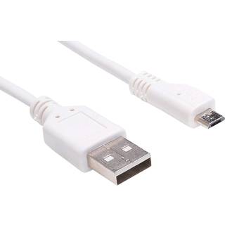 Sandberg SAVER USB-A til Micro-USB. Hvid. 3m.