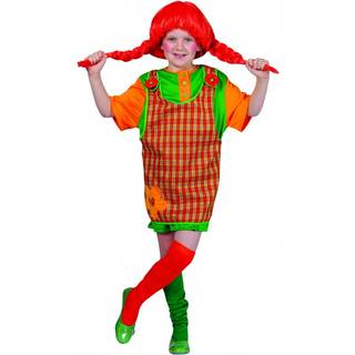 Stærk pige kostume