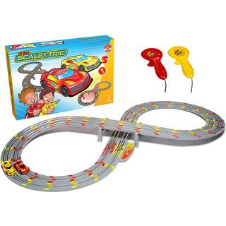 My First Scalextric, racerbane m/ 2 biler, lysnet [Levering: 1-2 dage]