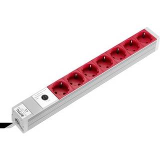 Rittal Stikdåser Aluminium 10A c14 7 stik