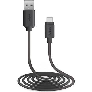 SBS USB-C Kabel 2 Meter - 480 Mbit/s - Sort