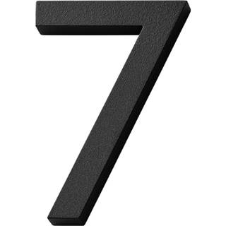 Habo Modern small husnummer 7, 79 mm, sort