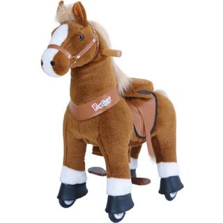 Rid Selv - Hest, sort m. hvid blis, Medium