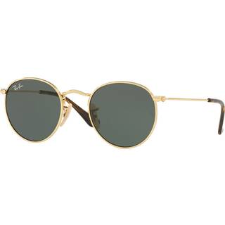 Ray - Ban Børn RJ9547S JUNIOR ROUND 223/71 Solbriller Metal Guld Grøn Rund Normal