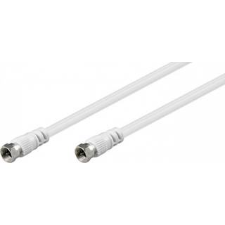 F-kabel Hvid