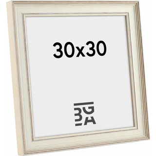 Ramme Shabby Chic Hvid 30x30 cm