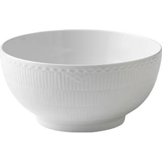 Royal Copenhagen Hvid Halvblonde Skål 310 cl