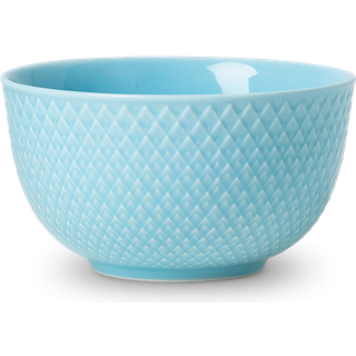 Lyngby Porcelæn Rhombe Color Skål Ø11 cm Turkis