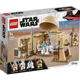 LEGO STAR WARS: Et nyt h?b Obi-Wans Hut 75270 Hot Toy Building Kit; Super Star Wars Starter Set til sm? b?rn (200 stykker)
