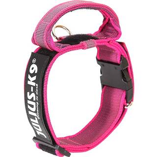 Julius-K9 C&G Med Håndtag Hundehalsbånd - Rød / 49-70 cm / 50 mm