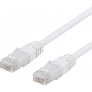 EPZI U/UTP Cat6 patch cable, CCA, 10m, 250MHz, white