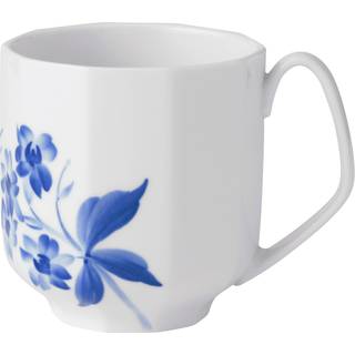 Royal Copenhagen Blomst krus Levkøj blå 33 cl