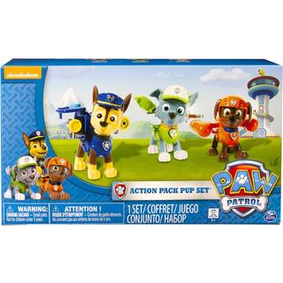 PAW Patrol Action Pack Pups 3-pak - Rocky, Zuma og Chase
