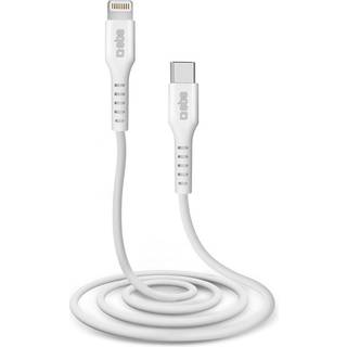 SBS lightning kabel 1 meter - hvid (På lager i varehus)