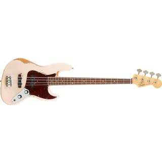Fender Flea Jazz Bass RW Shell Pink 4-strenget basguitar
