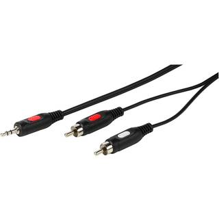 Vivanco Vivanco Audiokabel, 1x3.5 mm Han - 2xRCA Han, 1,5 m 4008928410303