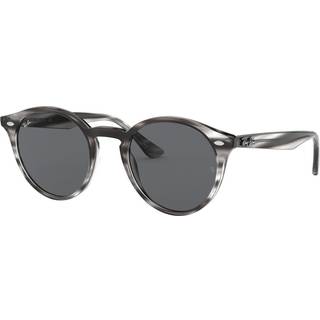 Ray - Ban Unisex RB2180 643087 Solbriller Acetat Grå Grå Rund Normal