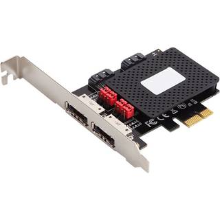MICROCONNECT 4-Port SATA 3.0 PCI-e Kort