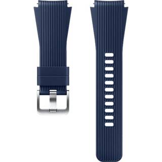 Samsung Galaxy Watch (46mm) fleksibel silikone urrem - Sort/Grøn