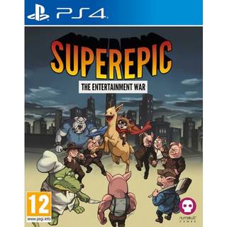 SuperEpic: The Entertainment War - Sony PlayStation 4 - Platformer