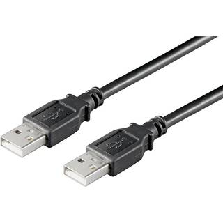 MICROCONNECT USB2.0 A-A 1m M-M, Grey