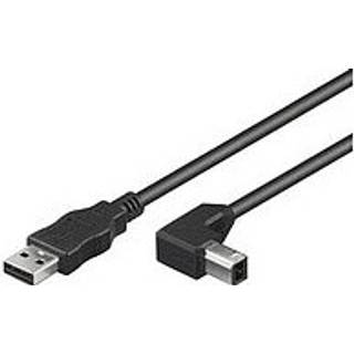 MICROCONNECT USB2.0 A-B 1.8m M-M, Black