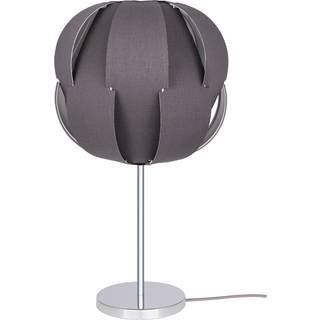 Globen Lighting Pavot Table Lamp 25 Cm Gray - Bordlamper Tekstil Grå - 721210