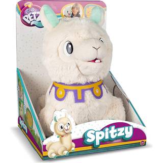 Club Petz Spitzy den sjove Llama Interactive Plush Toy Cream