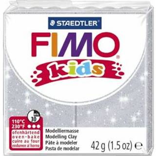 Staedtler FIMO kids modeller 42 g.Sølv Glit