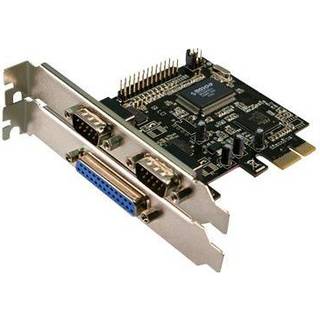 LOGILINK PCI Express til 2 x Seriel, 1x Parallel