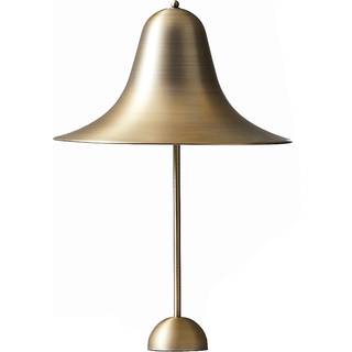 Verner Panton - Pantop Bordlampe Antik Messing - Verpan - Hos Lampeagenten