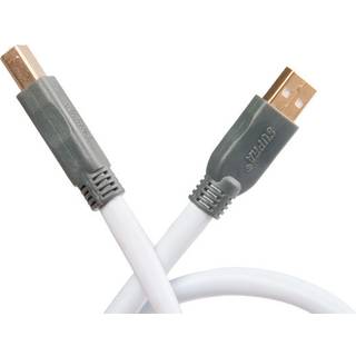 Supra USB 2.0 A-B Blue, 8 meter