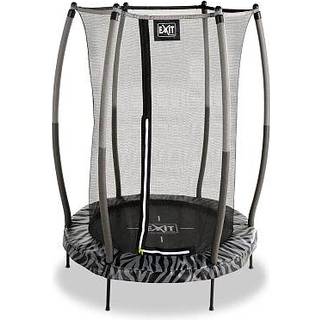 EXIT Tiggy Junior trampolin ø 140 cm (sort/grøn)