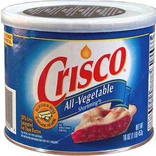 Crisco All-Vegetable Shortening 453 g