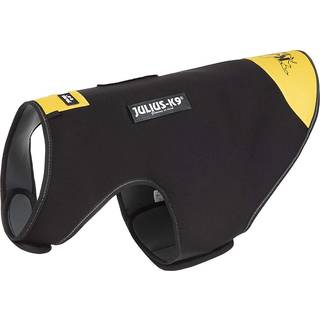 Julius-K9 IDC Hundevest - Sort / Gul / Size: 2