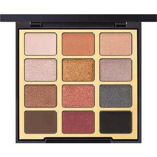 Milani Bold Obsessions Eyeshadow Palette (0,48 ounce) 12 Cruelty-Free Jewel-Tone Matte & Metallic Eyeshadow-farver til langvarig slid