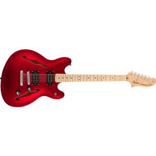 Fender Squier Affinity Starcaster El-guitar (Sort)