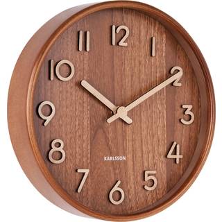 Karlsson Pure vægur lys træ Ø22 cm