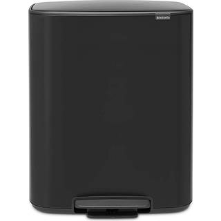 Brabantia Bo pedalspand 60 L Mineral concrete grey