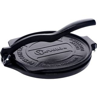 Victoria Tortillapresse heavy duty støbejern Ø20 cm Sort
