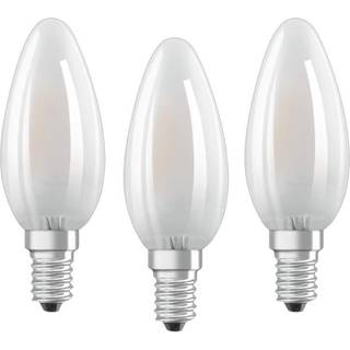 Osram LED Base kertepære E14 4 W 3-pk.
