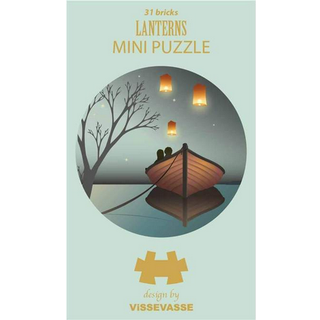 Tilbud: Spar 50% - Lanterns - Mini Puzzle fra ViSSEVASSE
