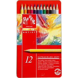 CARAN D’ACHE Supracolor II Akvarelfarveblyanter 12 stk.