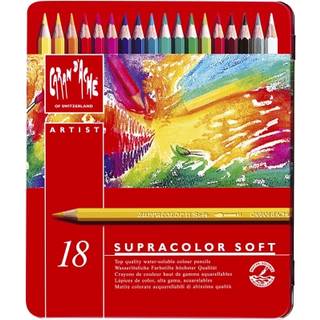 CARAN D’ACHE Supracolor II Akvarelfarveblyanter 18 stk.
