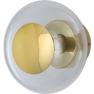EBB & FLOW Horizon fatning guld/klar Ø 21 cm