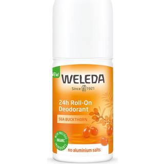 Weleda Kropspleje DeodoranterNaturligt frisk og effektiv uden aluminiumssalte, frugtagtig duftHavtorn 24h deodorant roll-on 50 ml (980,00 kr / 1 l) - 50 ml